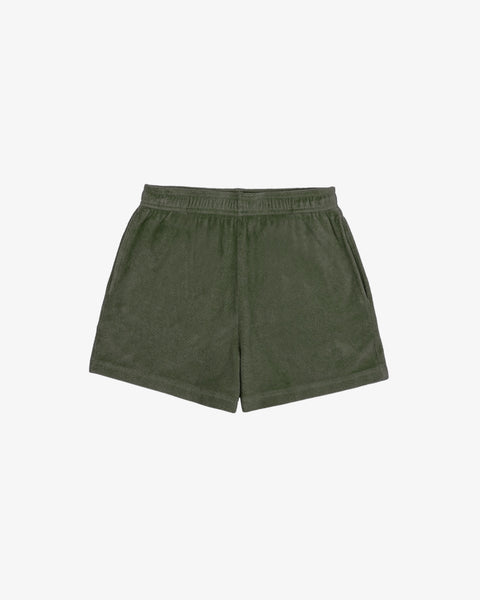 Venecia Olive Green Toweling