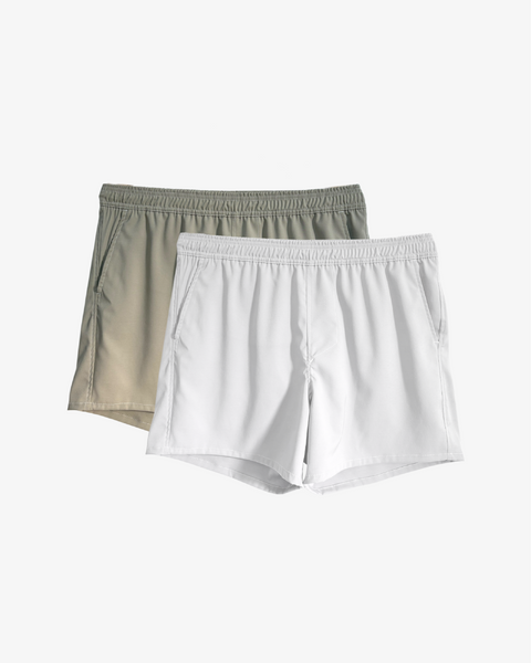 2 x Swim Boxers White |