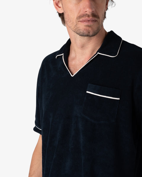 Sicilia Night Blue Toweling