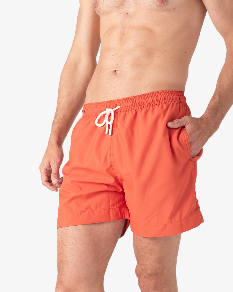 Venecia Solid Terracota Swimshort