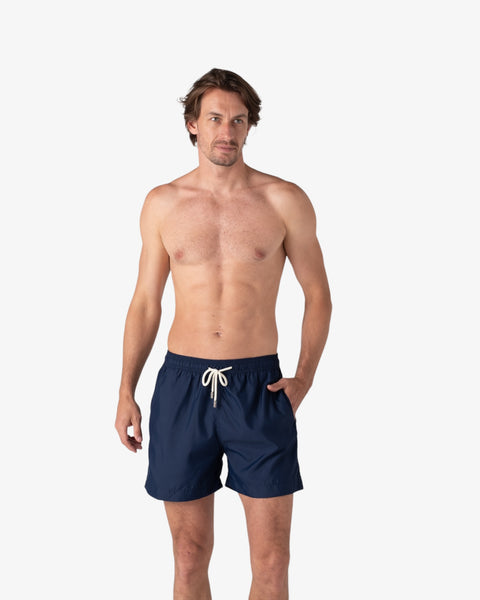 Venecia Solid Navy Swimshort