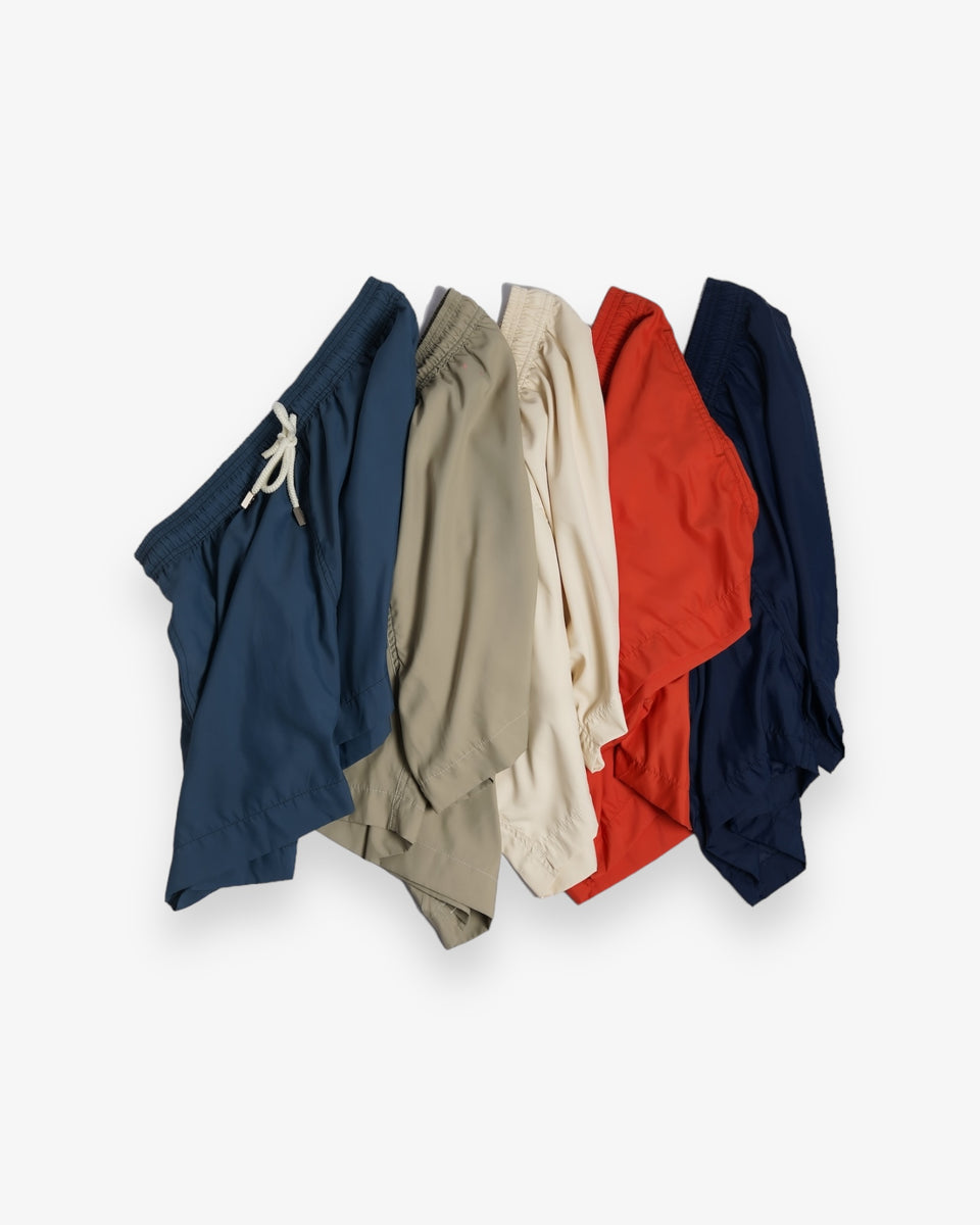 3 x Swim Shorts | Navy + Terracota + Sand