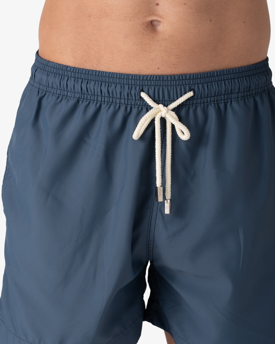 Venecia Solid Blue Elephant Swimshort