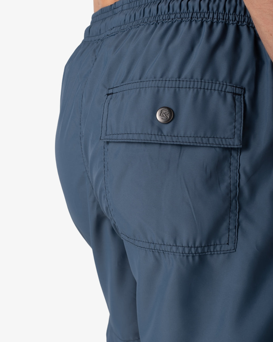 Venecia Solid Blue Elephant Swimshort