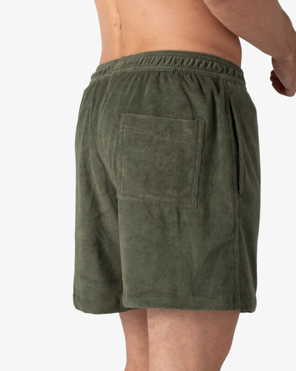 Sicilia & Venecia Set Pack - Olive Green Toweling