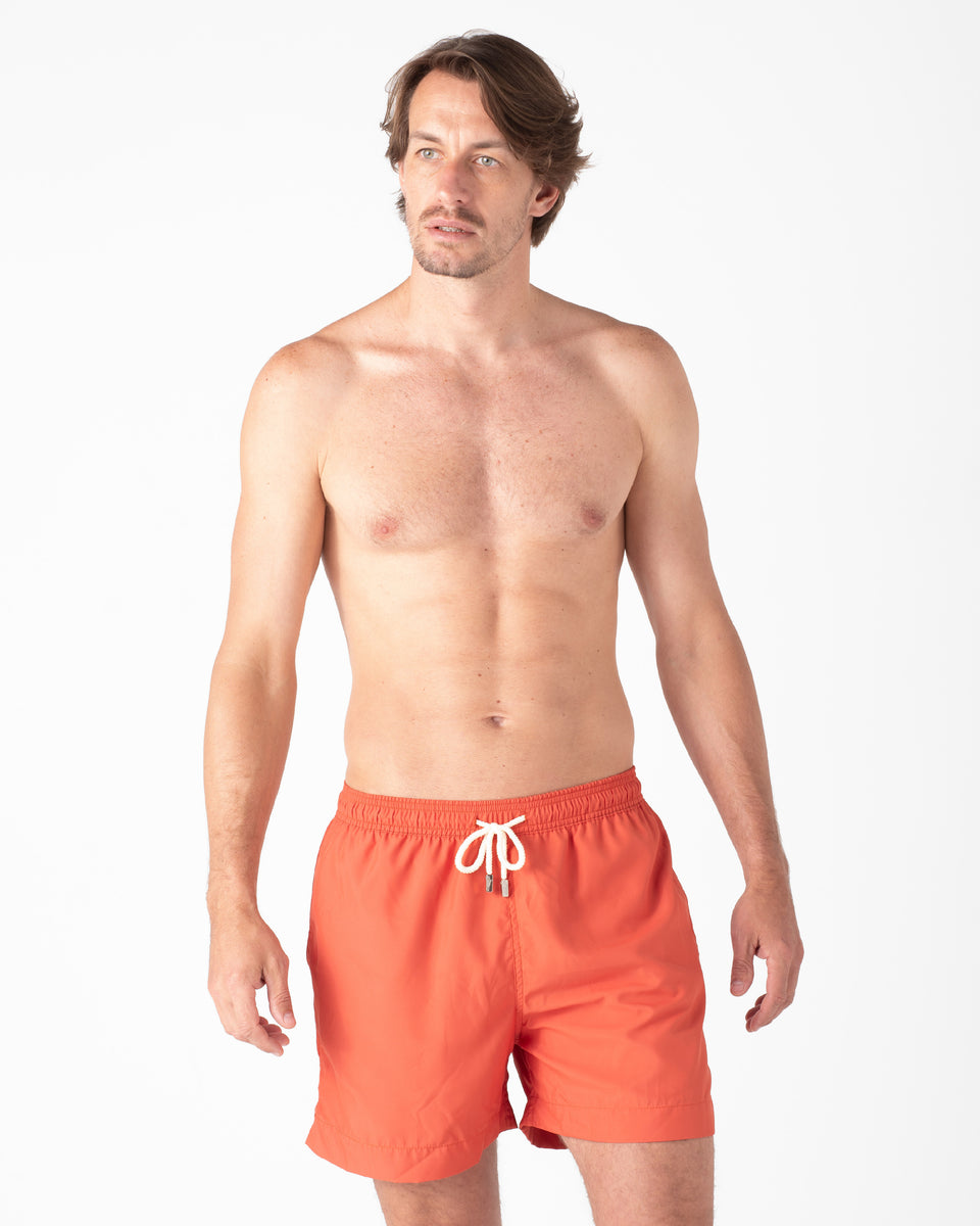 Venecia Solid Terracota Swimshort