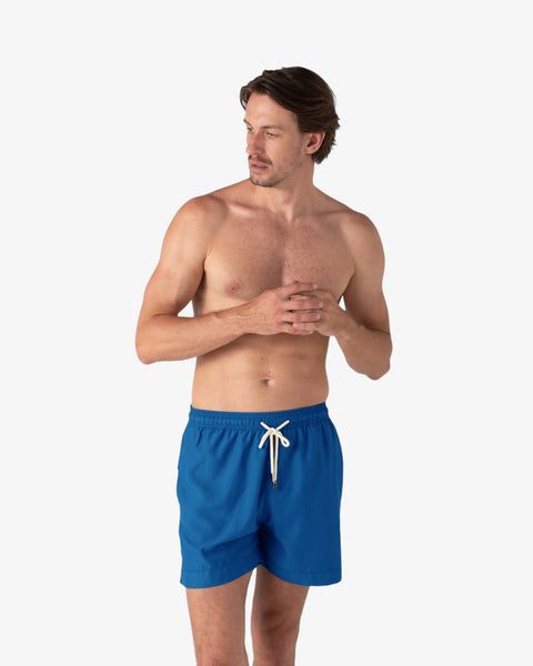 Venecia Solid Blue Ocean Swimshort